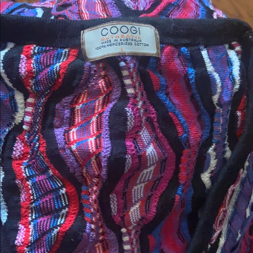 Coogi sweater mini dress